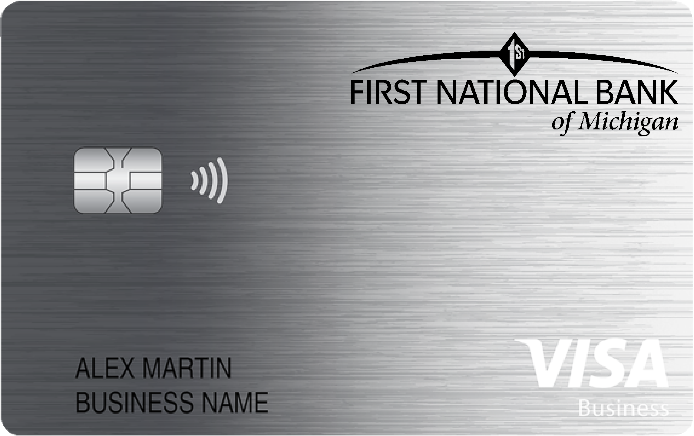 First National Bank of Michigan's business credit card