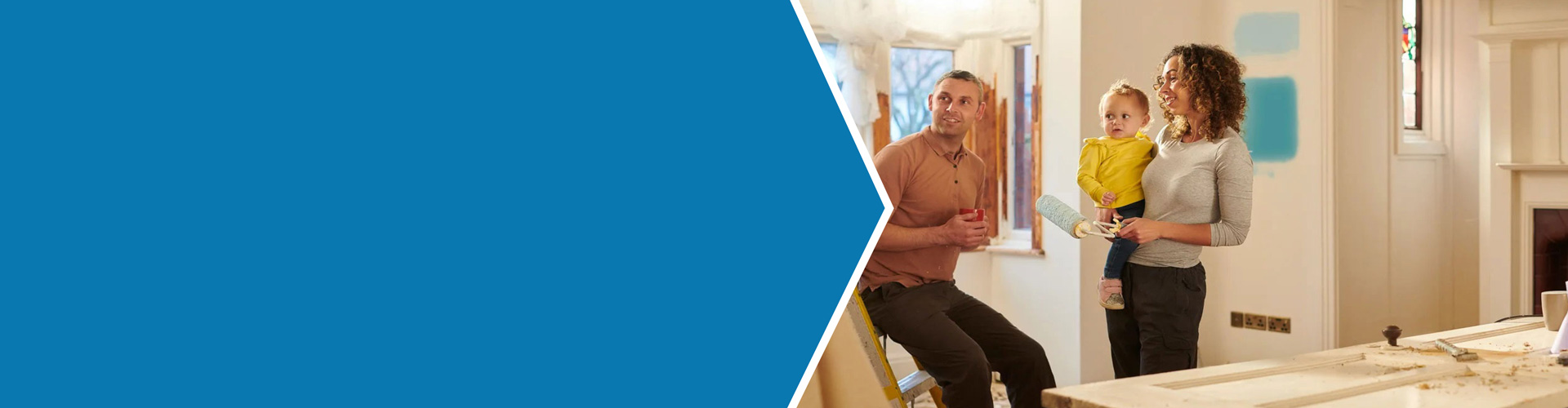 Woman accepts credit card payment at her small business